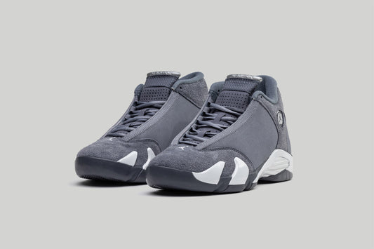 AIR JORDEN 14 RETRO FLINT GREY WHITE