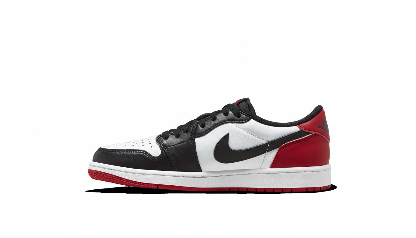 NIKE AIR JORDEN 1 LOW SE "BLACK TOE"