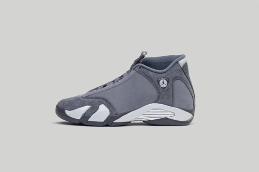 AIR JORDEN 14 RETRO FLINT GREY WHITE